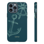 Wheel and Anchor-Phone Case-iPhone 13 Pro Max-Matte-Movvy