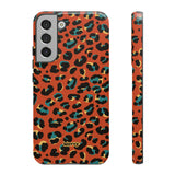 Ruby Leopard-Phone Case-Samsung Galaxy S22 Plus-Glossy-Movvy