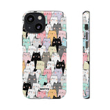 Cat Lady-Phone Case-iPhone 13 Mini-Glossy-Movvy