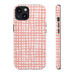 Seaside Plaid-Phone Case-iPhone 13-Matte-Movvy