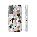 Cat Lady-Phone Case-Samsung Galaxy S21 FE-Glossy-Movvy
