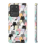 Cat Lady-Phone Case-Samsung Galaxy S20 Ultra-Matte-Movvy