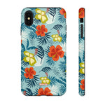 Hawaiian Flowers-Phone Case-iPhone XS MAX-Matte-Movvy