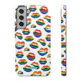 Rainbow Kiss-Phone Case-Samsung Galaxy S22 Plus-Glossy-Movvy