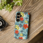 Hawaiian Flowers-Phone Case-Movvy