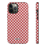 Gingham-Phone Case-iPhone 12 Pro Max-Matte-Movvy
