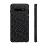Onyx Leopard-Phone Case-Samsung Galaxy S10-Matte-Movvy