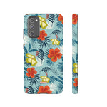 Hawaiian Flowers-Phone Case-Samsung Galaxy S20 FE-Glossy-Movvy