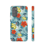 Hawaiian Flowers-Phone Case-Samsung Galaxy S20 FE-Glossy-Movvy