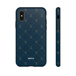Anchor Quilt-Phone Case-iPhone XS-Matte-Movvy