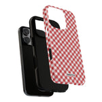 Gingham-Phone Case-Printify-Movvy