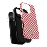 Gingham-Phone Case-Printify-Movvy