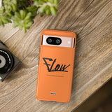 FLOW (Orange)-Phone Case-Movvy