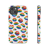 Rainbow Kiss-Phone Case-iPhone 15 Plus-Matte-Movvy