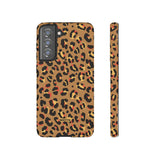 Tanned Leopard-Phone Case-Samsung Galaxy S21 FE-Matte-Movvy