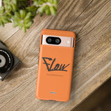 FLOW (Orange)-Phone Case-Movvy