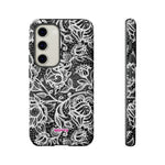 Laced Fleurs-Phone Case-Samsung Galaxy S23-Matte-Movvy