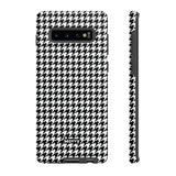 Houndstooth-Phone Case-Samsung Galaxy S10 Plus-Matte-Movvy