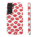 Red Lips-Phone Case-Samsung Galaxy S22-Matte-Movvy
