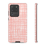 Seaside Plaid-Phone Case-Samsung Galaxy S20 Ultra-Matte-Movvy