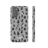 Black Cat-Phone Case-Samsung Galaxy S20 FE-Matte-Movvy