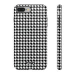 Houndstooth-Phone Case-iPhone 8 Plus-Matte-Movvy