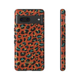 Ruby Leopard-Phone Case-Google Pixel 7-Glossy-Movvy