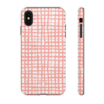 Seaside Plaid-Phone Case-iPhone XS MAX-Matte-Movvy