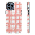 Seaside Plaid-Phone Case-iPhone 13 Pro Max-Matte-Movvy