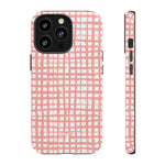Seaside Plaid-Phone Case-iPhone 13 Pro-Glossy-Movvy