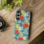 Hawaiian Flowers-Phone Case-Movvy