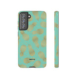 Caribbean Pineapple-Phone Case-Samsung Galaxy S21 FE-Glossy-Movvy