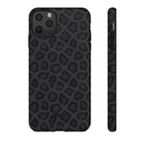 Onyx Leopard-Phone Case-iPhone 11 Pro Max-Glossy-Movvy