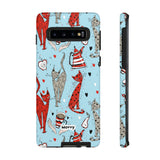 Cats and Lattes-Phone Case-Samsung Galaxy S10-Glossy-Movvy