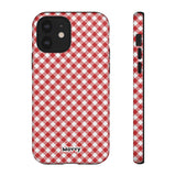 Gingham-Phone Case-iPhone 12-Matte-Movvy