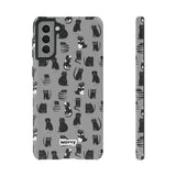 Black Cat-Phone Case-Samsung Galaxy S21 Plus-Matte-Movvy