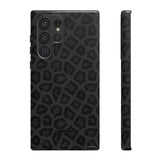 Onyx Leopard-Phone Case-Samsung Galaxy S22 Ultra-Glossy-Movvy
