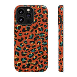 Ruby Leopard-Phone Case-iPhone 13 Pro-Glossy-Movvy