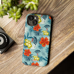 Hawaiian Flowers-Phone Case-Movvy