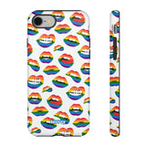 Rainbow Kiss-Phone Case-iPhone 8-Matte-Movvy