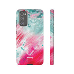 Aquaberry Brushstrokes-Phone Case-Samsung Galaxy S20 FE-Glossy-Movvy