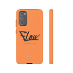 FLOW (Orange)-Phone Case-Samsung Galaxy S20 FE-Matte-Movvy