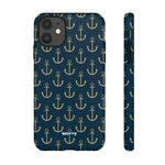Gold Anchors-Phone Case-iPhone 11-Matte-Movvy