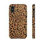 Tanned Leopard-Phone Case-iPhone XS-Matte-Movvy