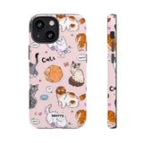 The Cat's Meow-Phone Case-iPhone 13 Mini-Matte-Movvy