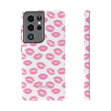 Pink Lips-Phone Case-Samsung Galaxy S21 Ultra-Matte-Movvy