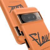 FLOW (Orange)-Phone Case-Movvy