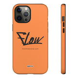 FLOW (Orange)-Phone Case-iPhone 12 Pro Max-Glossy-Movvy