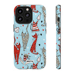 Cats and Lattes-Phone Case-iPhone 13 Pro-Matte-Movvy