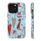 Cats and Lattes-Phone Case-iPhone 13 Pro-Matte-Movvy